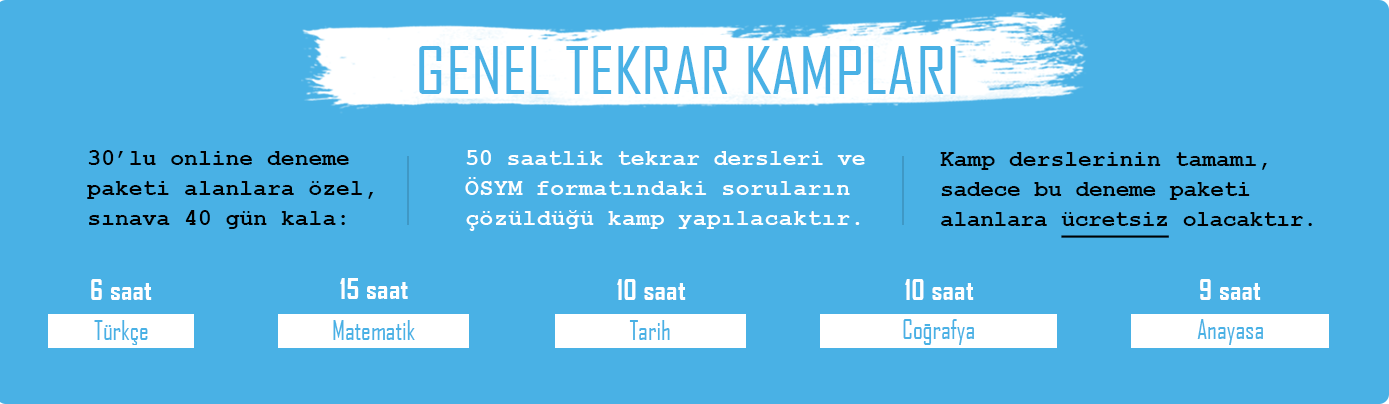 EKPSS 30 Deneme ve Kamp